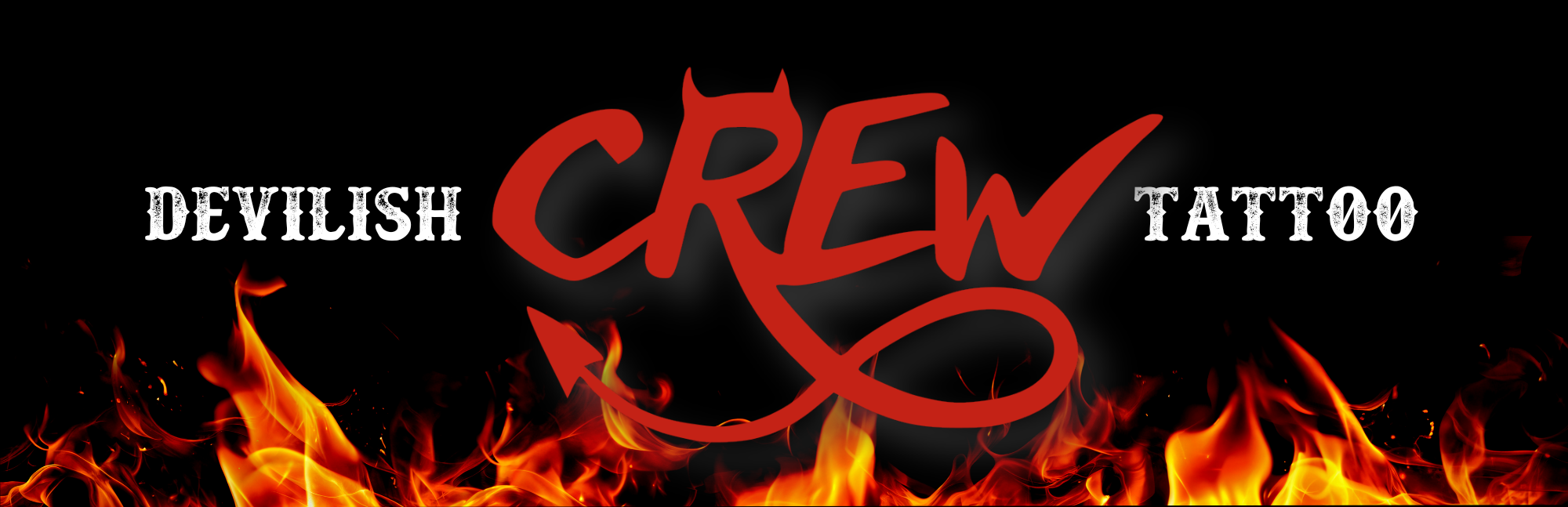 Bannière Devilish Tattoo CREW